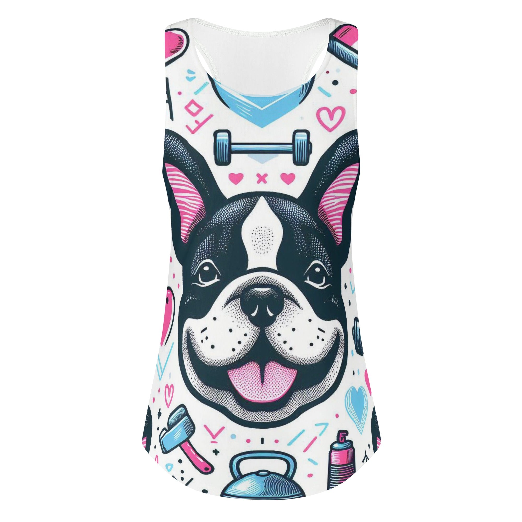 High-Quality Minimal-Aesthetic Ivy - Women Tank Tops for Dog Owners