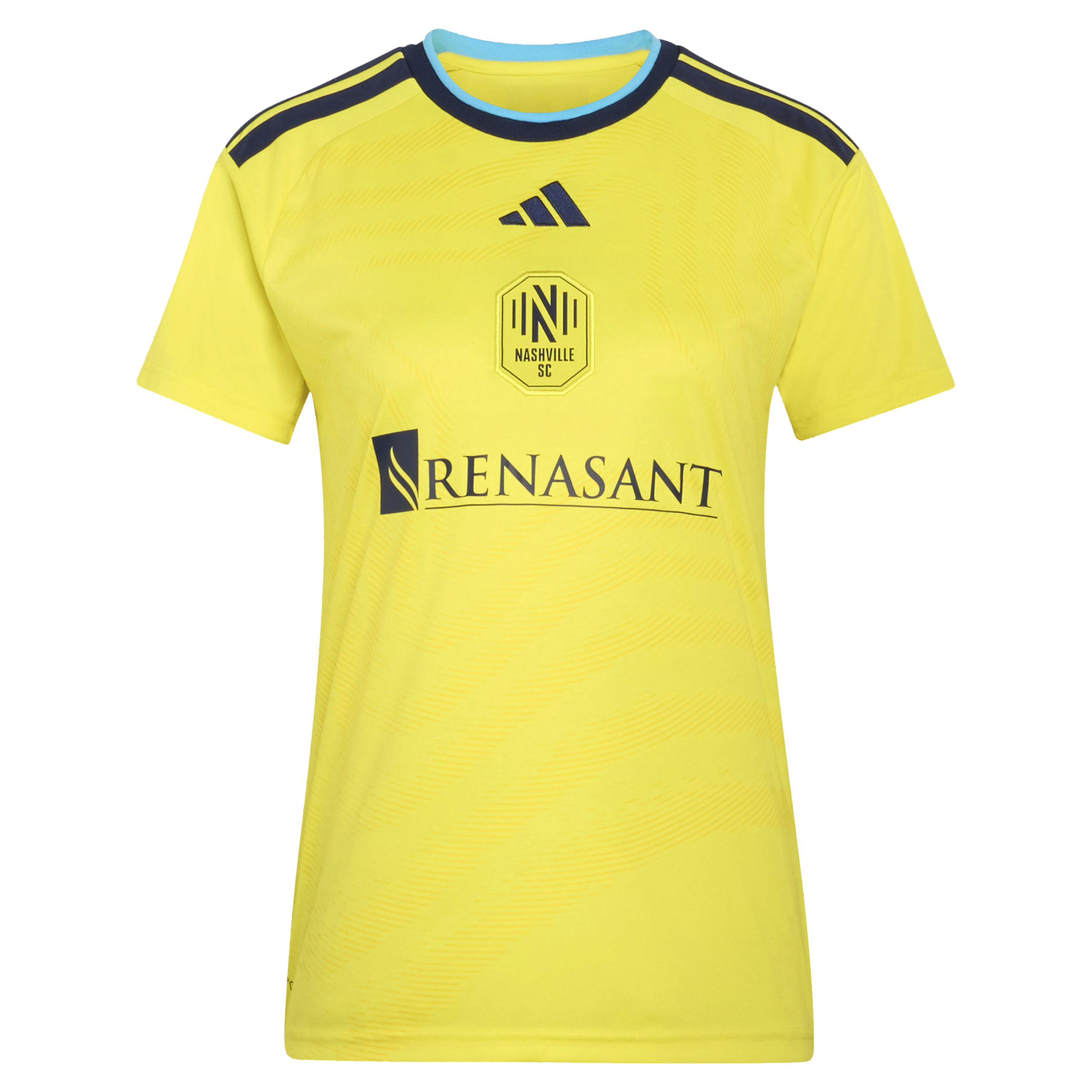 [JED] Nashville SC Women's 2026 The Reverb Kit Replica Jersey - Yellow