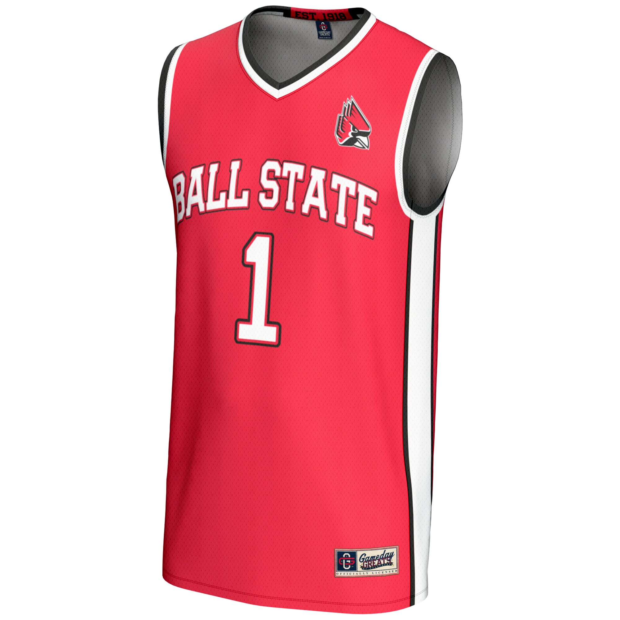 [DDG] Ball State Cardinals GameDay Greats Youth Lightweight Basketball Jersey - Cardinal