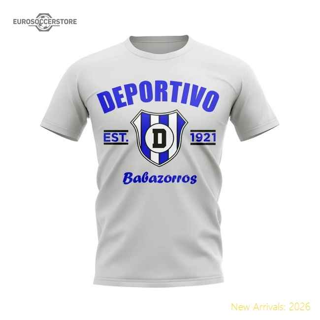 High-Quality Deportivo Alaves Established Football T-Shirt (White)