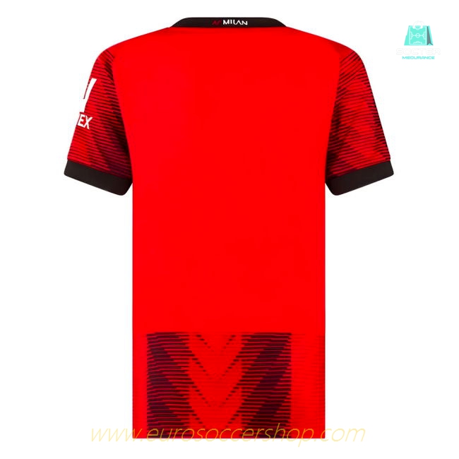 2023-2024 AC Milan Home Shirt (Ladies)