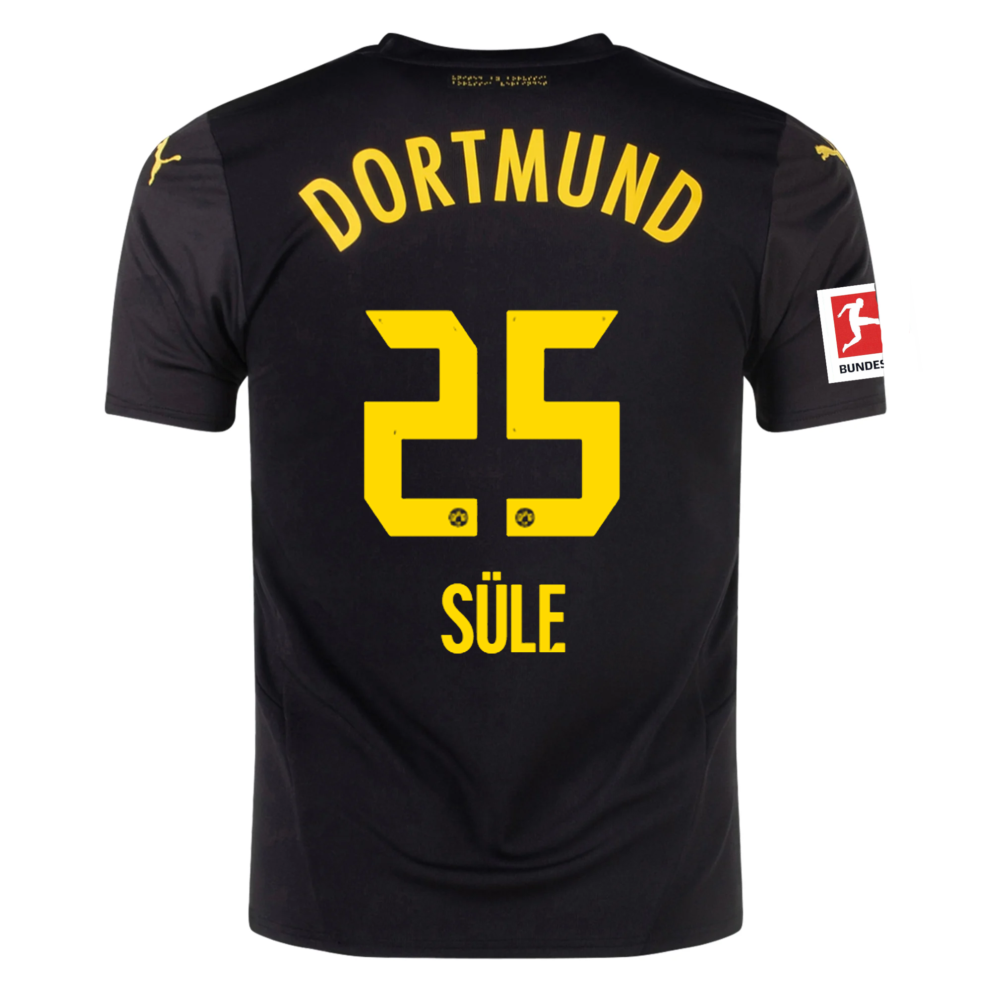 Borussia Dortmund Yellow) 2024-2025 Bun Away Jersey – Authentic Shirt