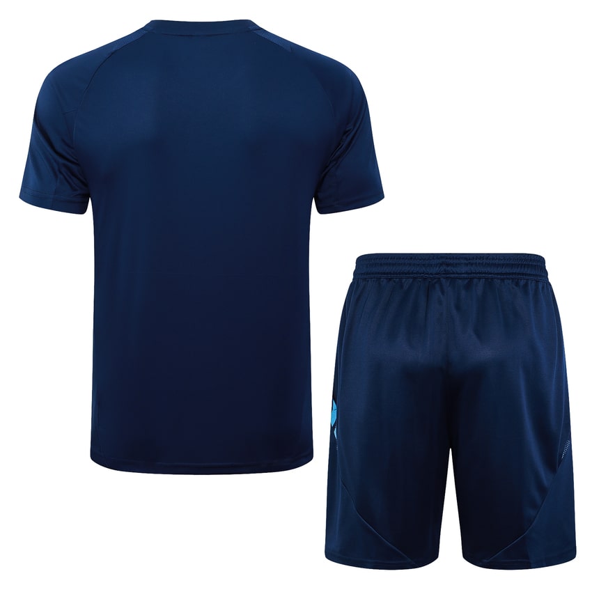 Arsenal 2024 2025 Blue Jersey Shorts Set