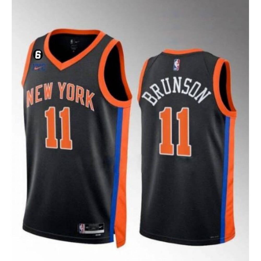 Fan Favorite Premium Men's NYK #11 Jalen Black Basketball Jersey