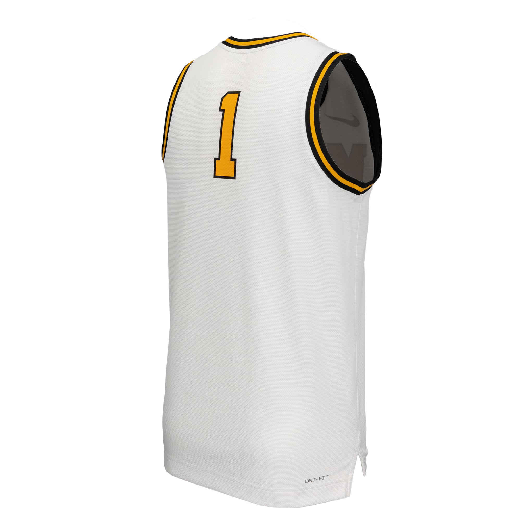 Missouri Tigers Nike Retro Replica Basketball Jersey - White