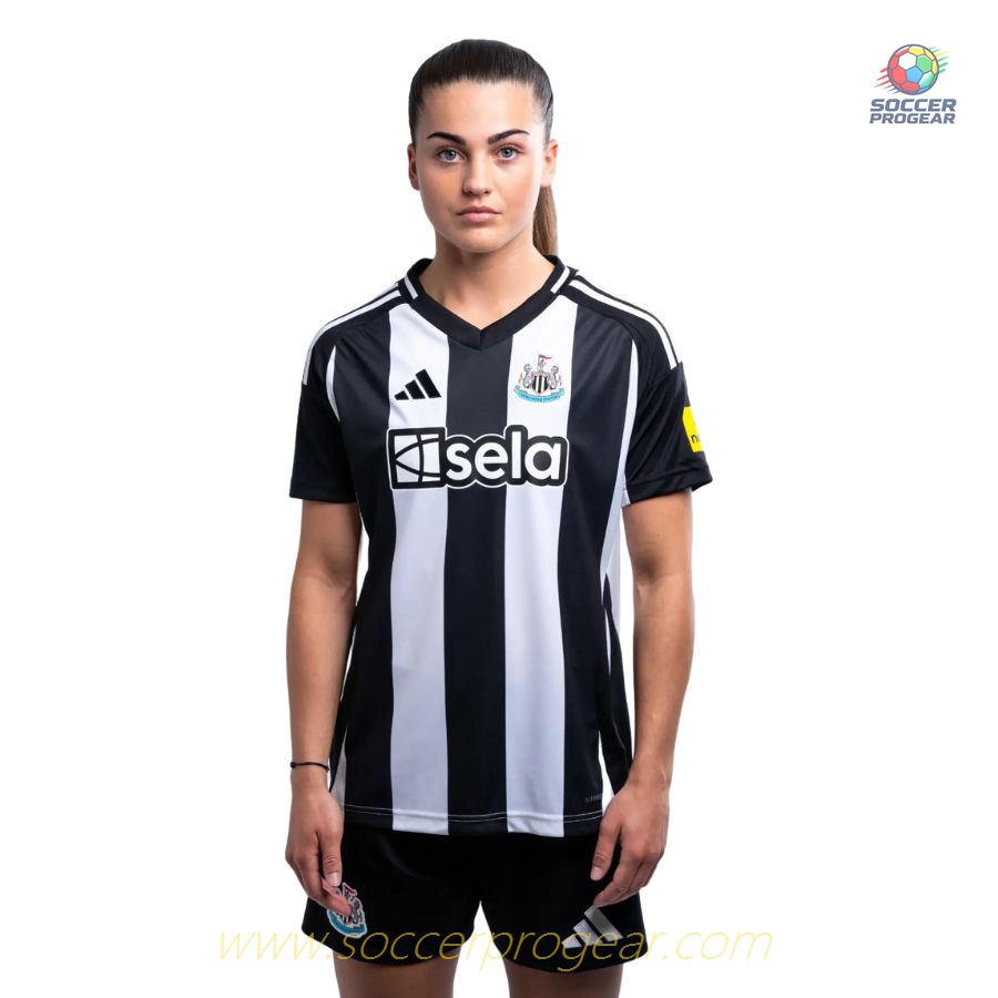 Newcastle Home Soccer Shirt 2024-25 Edition Ladies