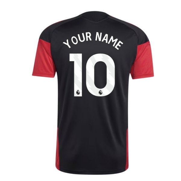[DDJ] 2026-2027 Man Utd Training Jersey (Black) (Your Name)