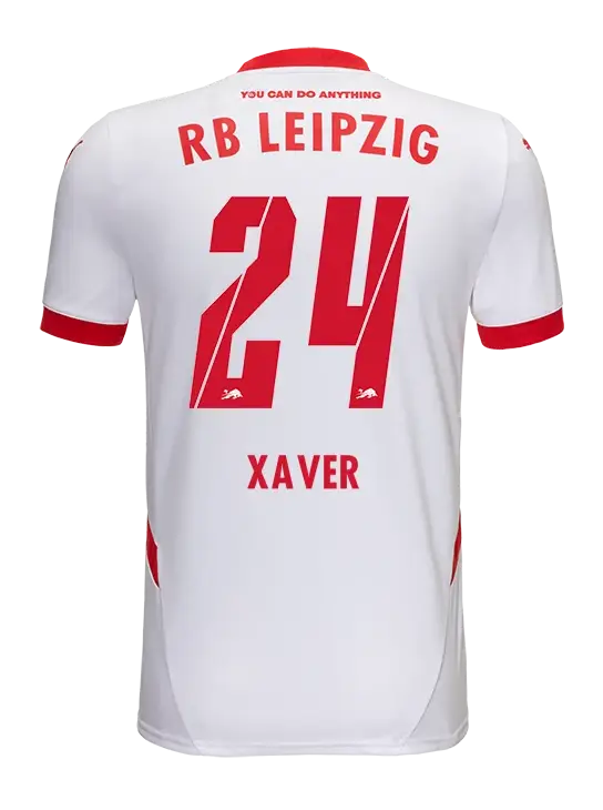 RB Leipzig 24-25 Season Home XAVER 24 Football Jersey