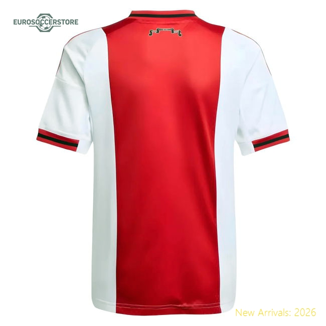 Afc Ajax Children 2025 Home Jersey Shirt Football Fan Apparel