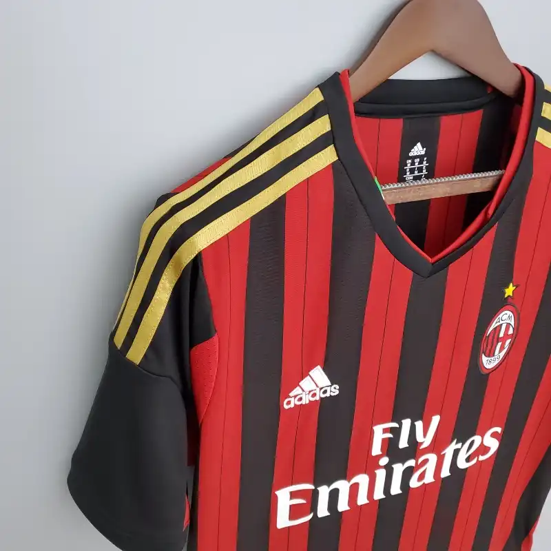 2013-2014 AC Milan Jersey retro kit