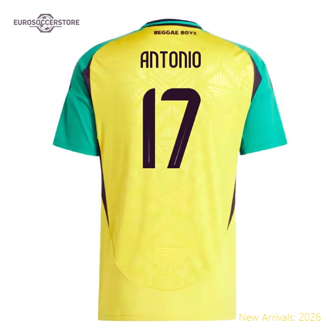 S Jamaica Female 2024 Home Jersey Shirt Football Fan Supporter Collection