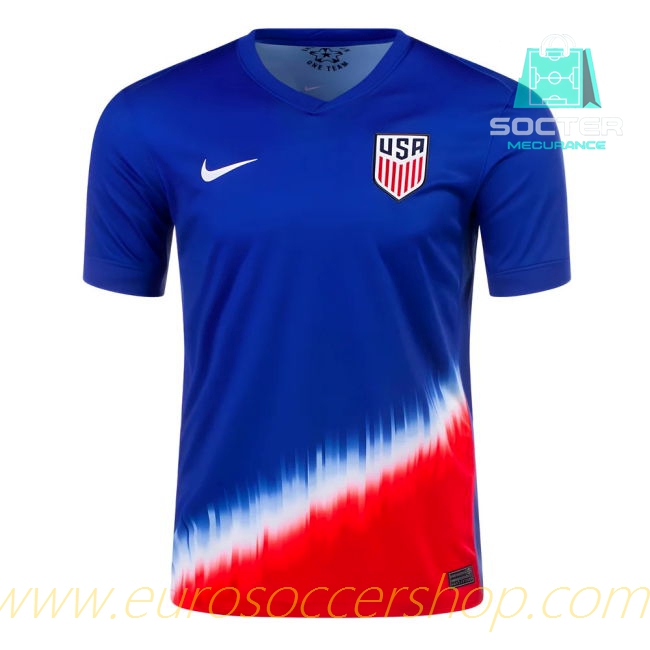 Match Quality 2024-2025 Season USA Away Football Shirt
