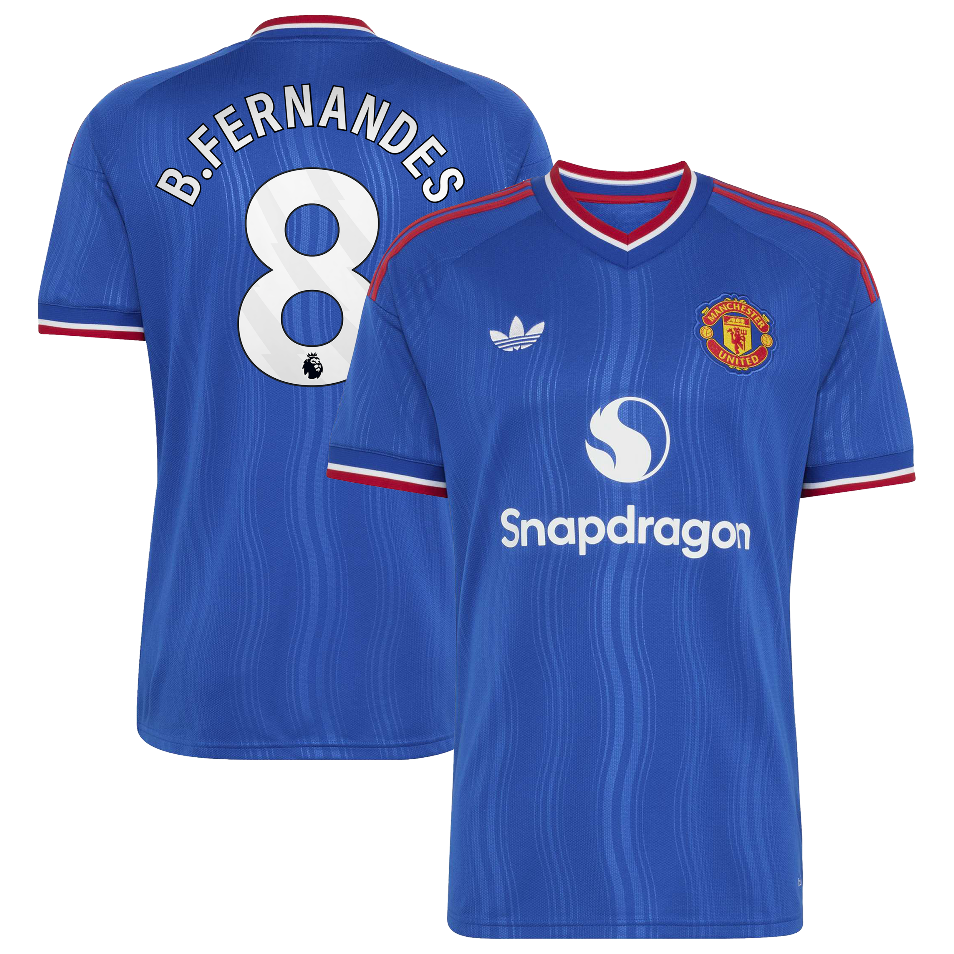 [SJH] Bruno Fernandes Manchester United 2026/27 Away Replica Jersey - Royal