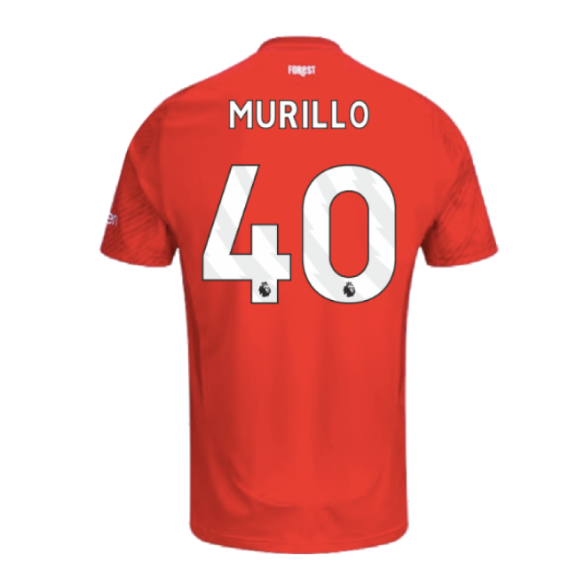 Loyal Football Nottingham Forest Home Shirt Murillo #40 Ultra Comf...