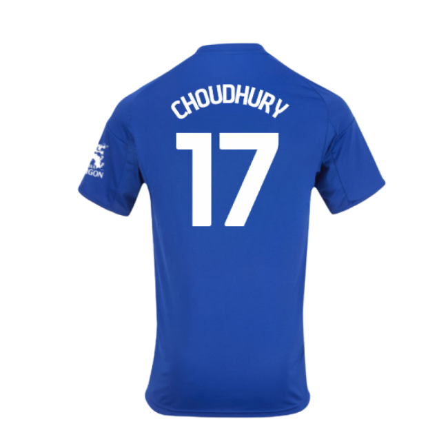 2025-2026 Leicester City Home Jersey (Choudhury 17)