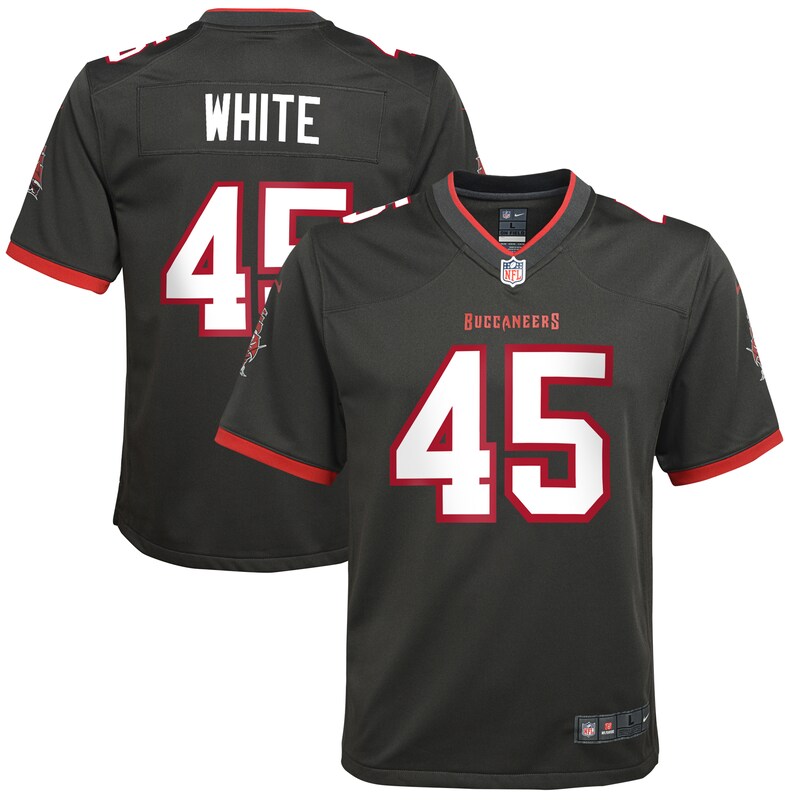 None Devin White TB Buccaneers Sleek Premium Jersey Game Day Wear