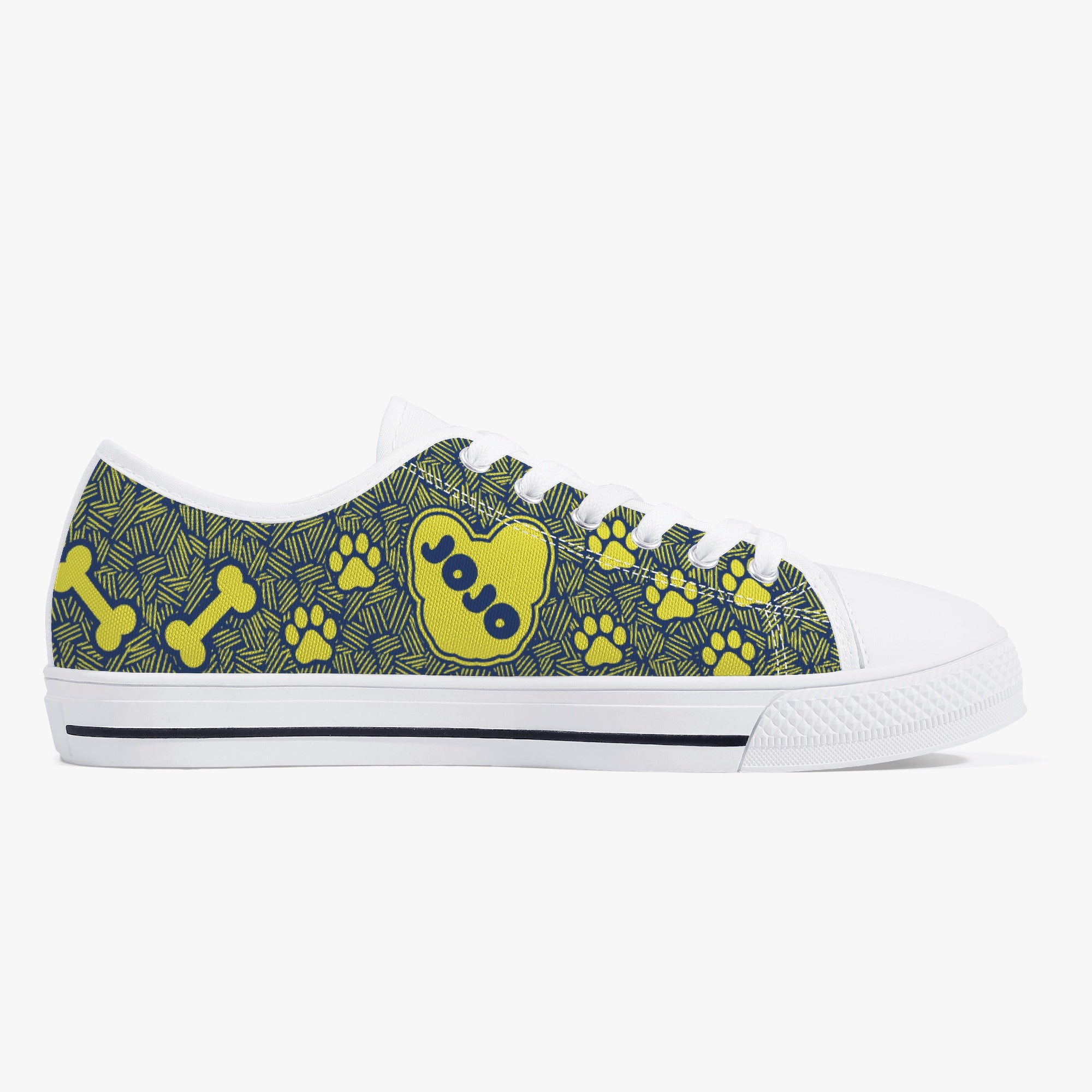 Blaze - Personalized Classic Low-Top Canvas Shoes