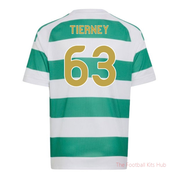 Supporters Celtic 2026-2027 Home Shirt (Kids) (Tierney 63)