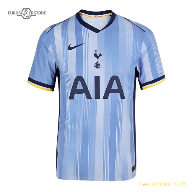 Authentic 2024-2025 Tottenham Hotspur Authentic Away Shirt - Premium