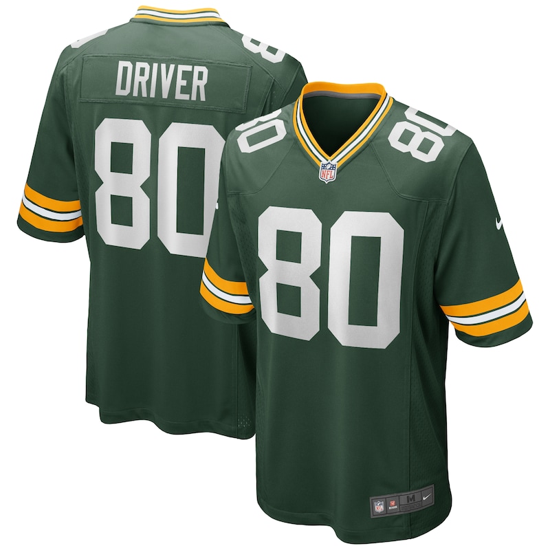 None Donald Driver GB Packers Bold Genuine Jersey for NFL Fans