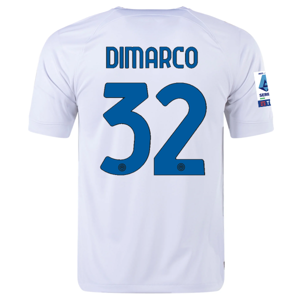 Inter Milan Dimarco 2023-2024 UCL Away Jersey – Authentic Shirt