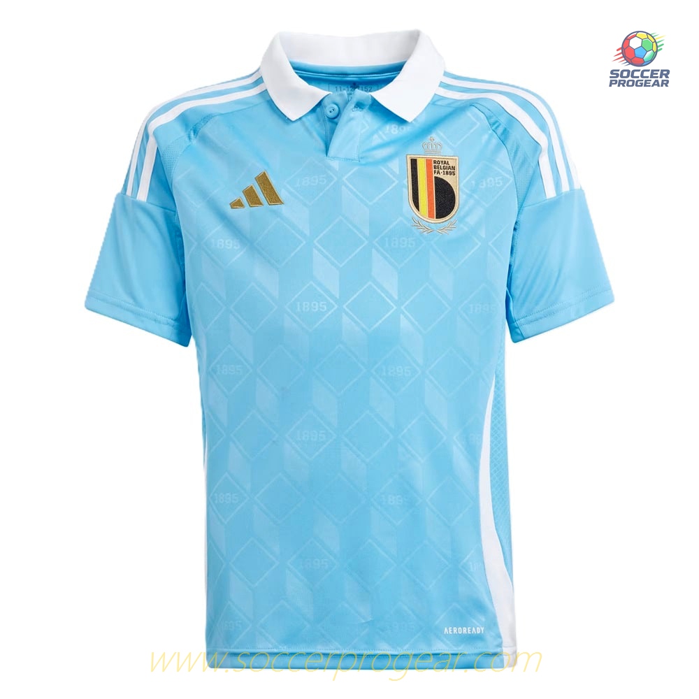Belgium Away Kids Football Jersey 2024-2025 Season