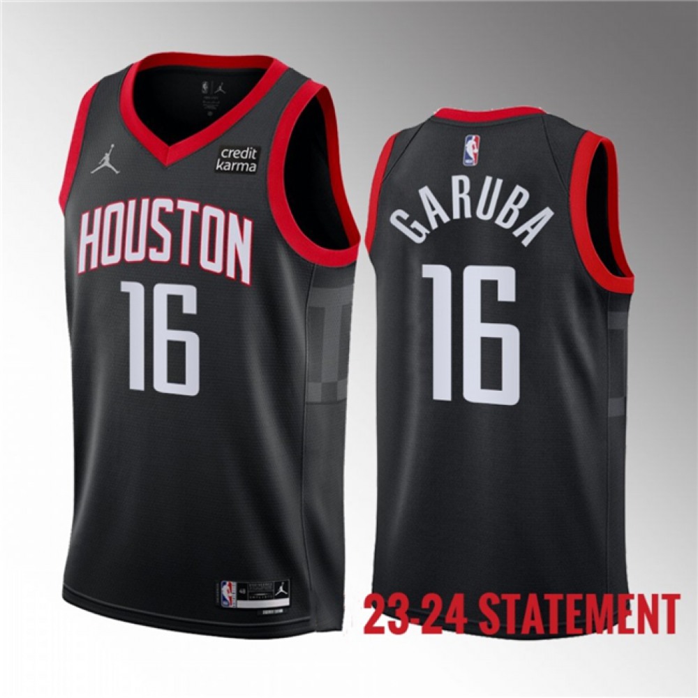 Official Jersey Houston Rockets 16 Black - - Fan Favorite