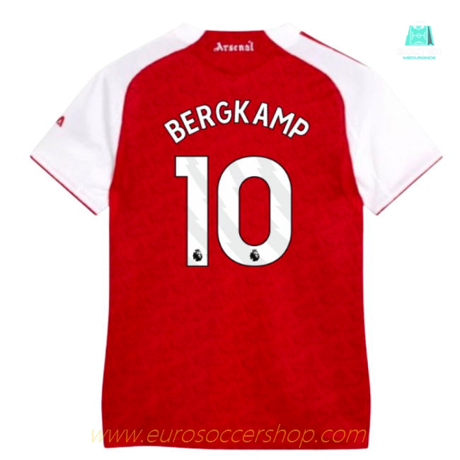2025-2026 Arsenal Authentic Home Shirt (Womens) (Bergkamp 10)