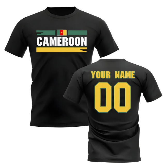 Premium-Quality Tournament-Edition Personalised Cameroon Fan Football