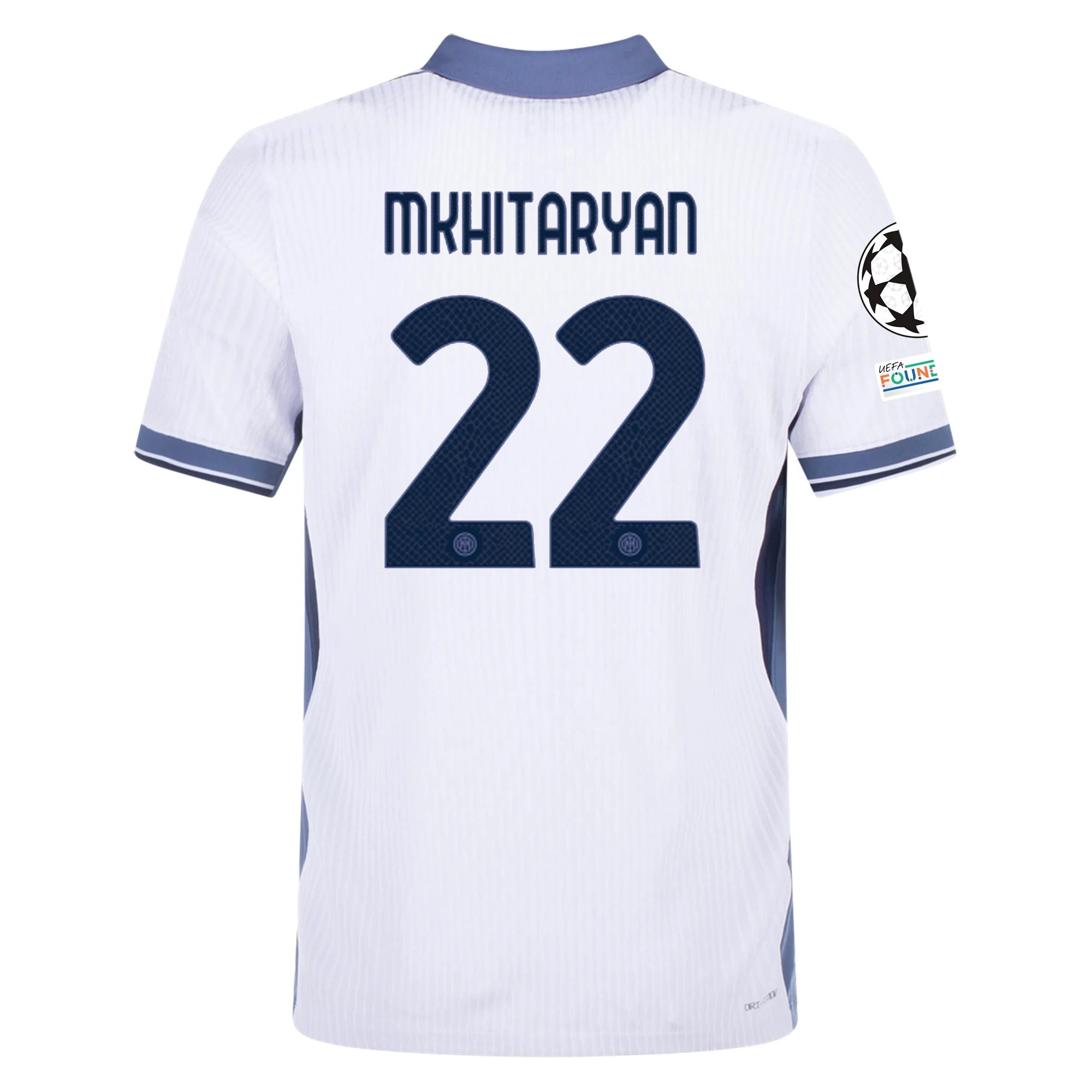 Inter Milan Mkhitaryan 2024-2025 UCL Away Jersey – Authentic Shirt
