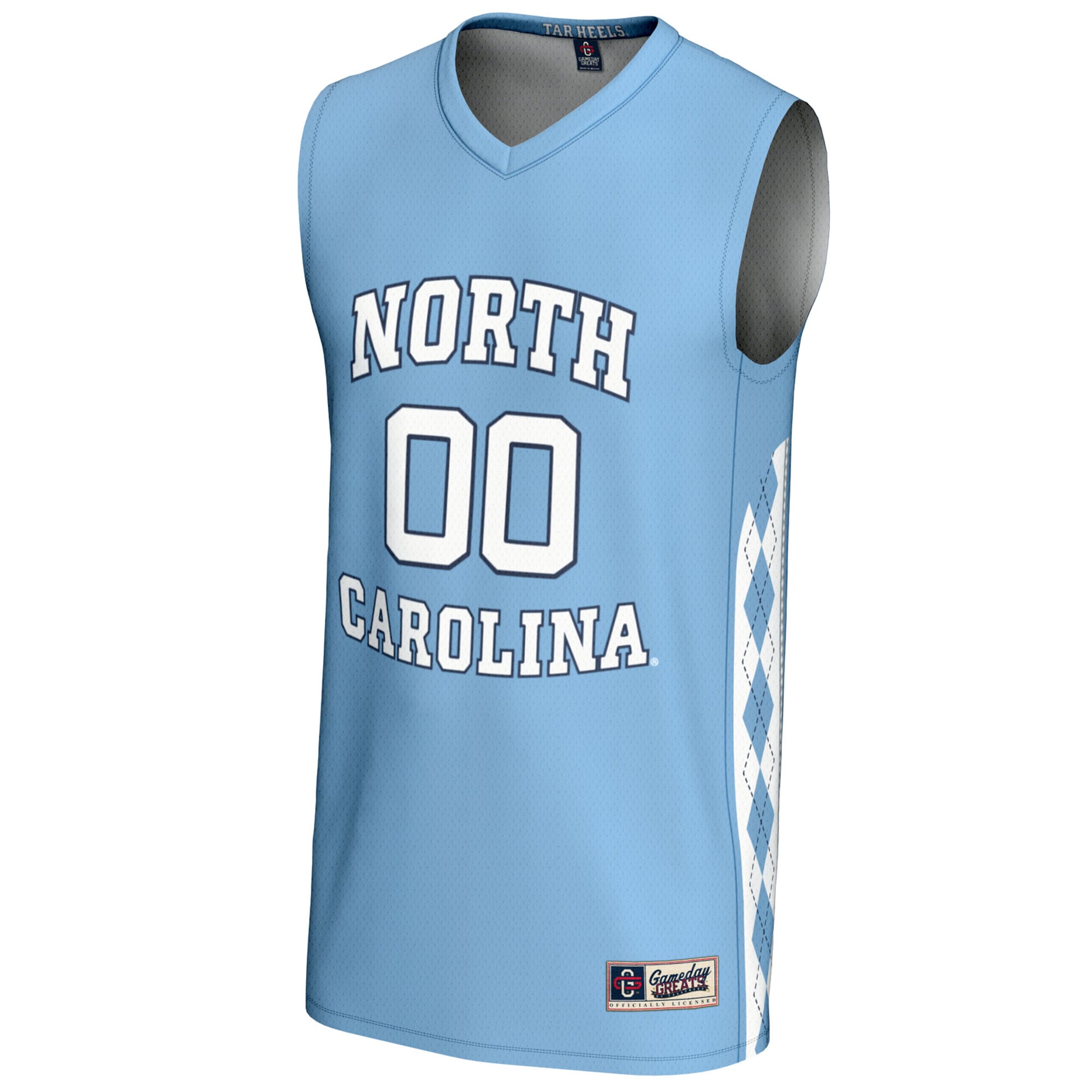 [DDG] North Carolina Tar Heels GameDay Greats Youth NIL Pick-A-Player Lightweight Women's Basketball Jersey - Carolina Blue