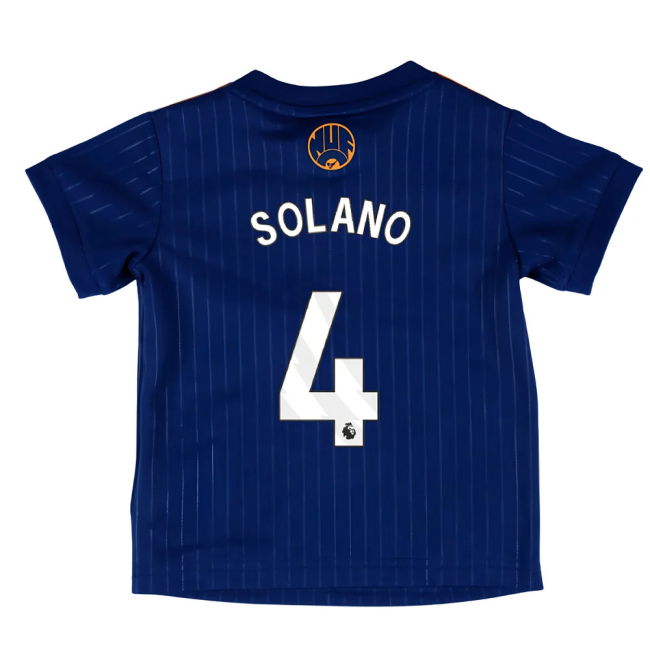 2025-20 Newcastle Official Third Football Kit Solano #4 L S