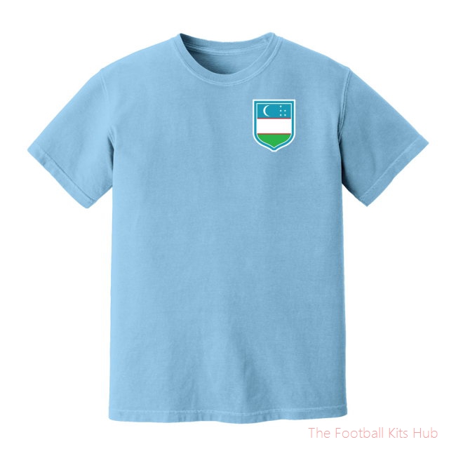 Uzbekistan National Team T-Shirt (Sky Blue)