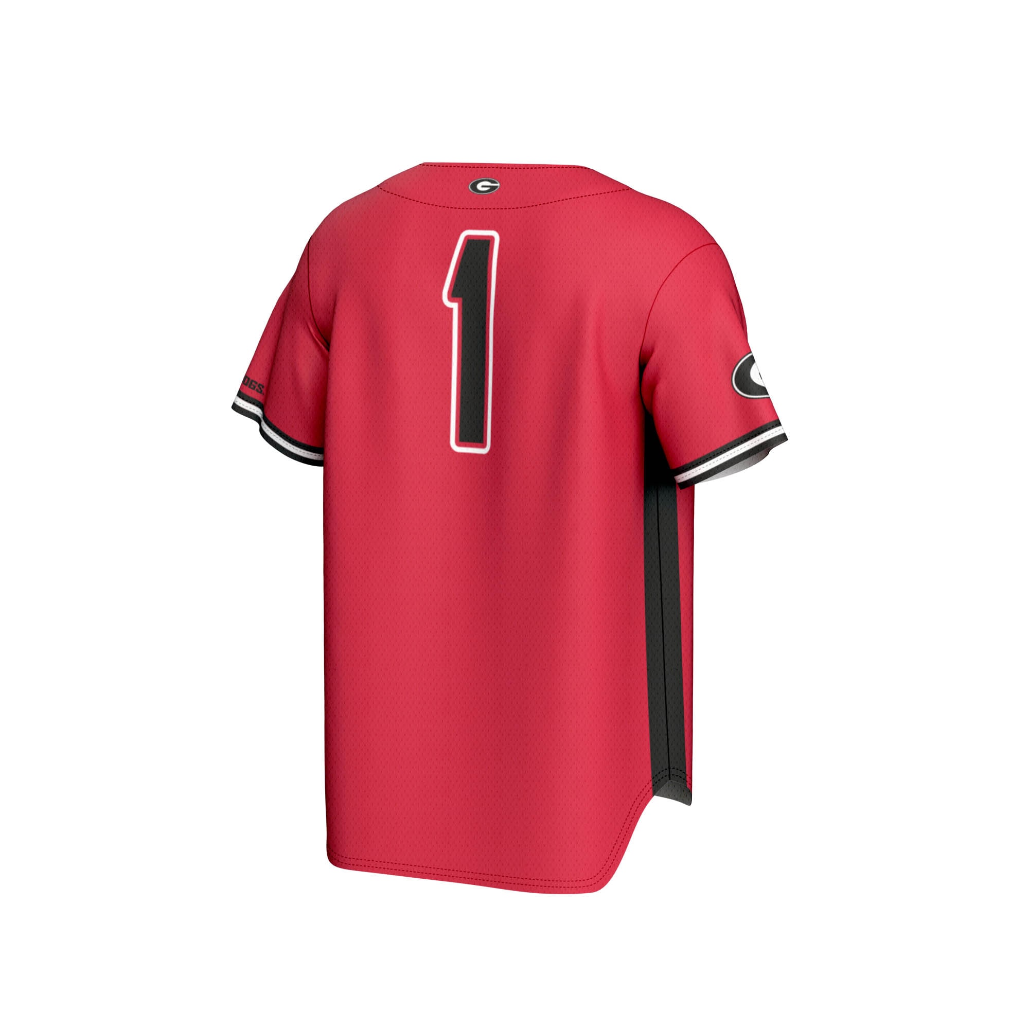 [NJP] Georgia Bulldogs GameDay Greats Youth Lightweight Baseball Jersey - Red
