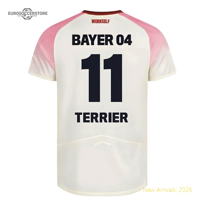 Performance 2025-2026 Bayer Leverkusen Away Shirt (Kids) (Terrier 11)