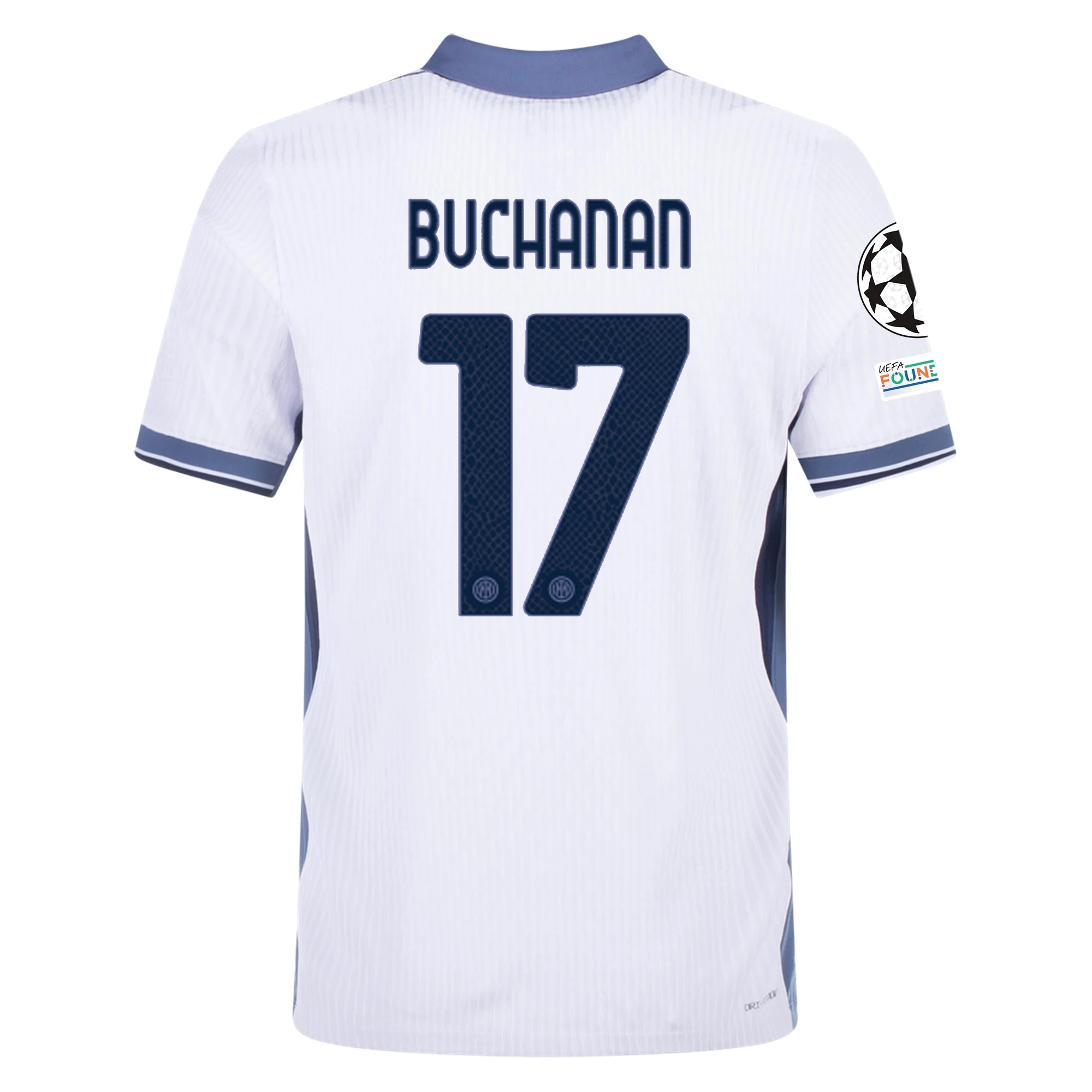 Inter Milan Buchanan 2024-2025 UCL Away Jersey – Authentic Shirt