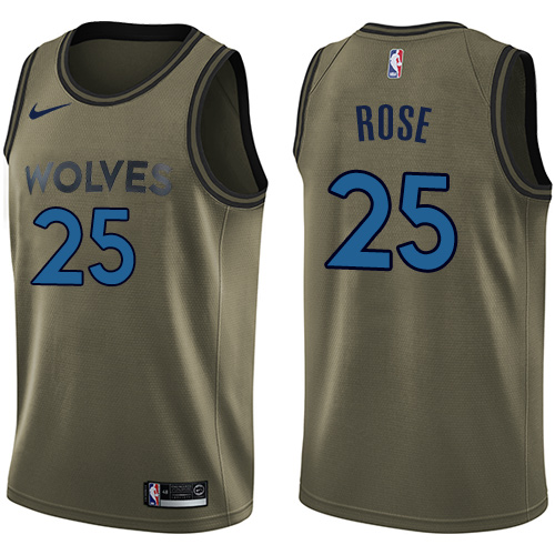 High-Quality T-Wolves Derrick Rose #25 2024 Icon Swingman NBA Jersey