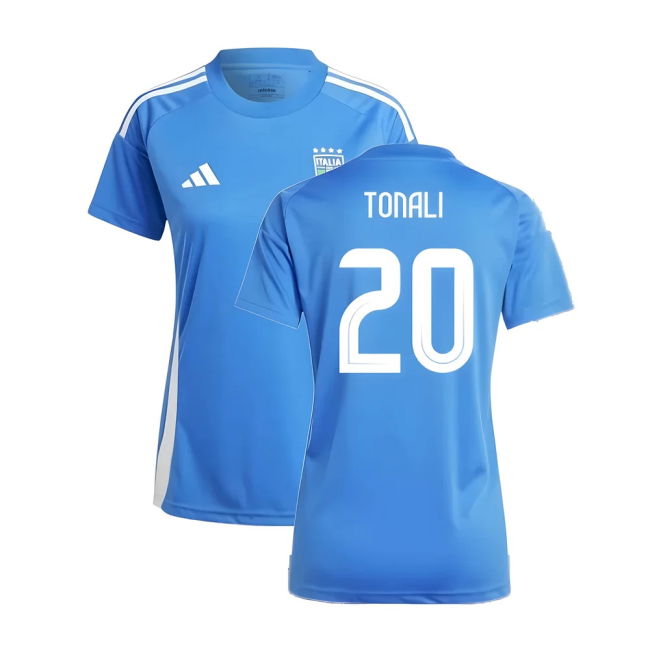 2024-2025 Italy Home Fan Jersey (Ladies) (Tonali 20) Performance