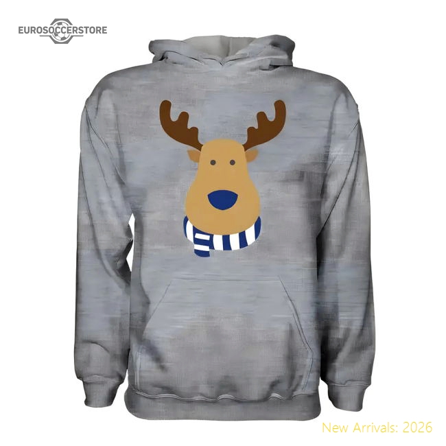 City Birmingham Rudolph Supporters Hoody (Grey) For Premier League Fans