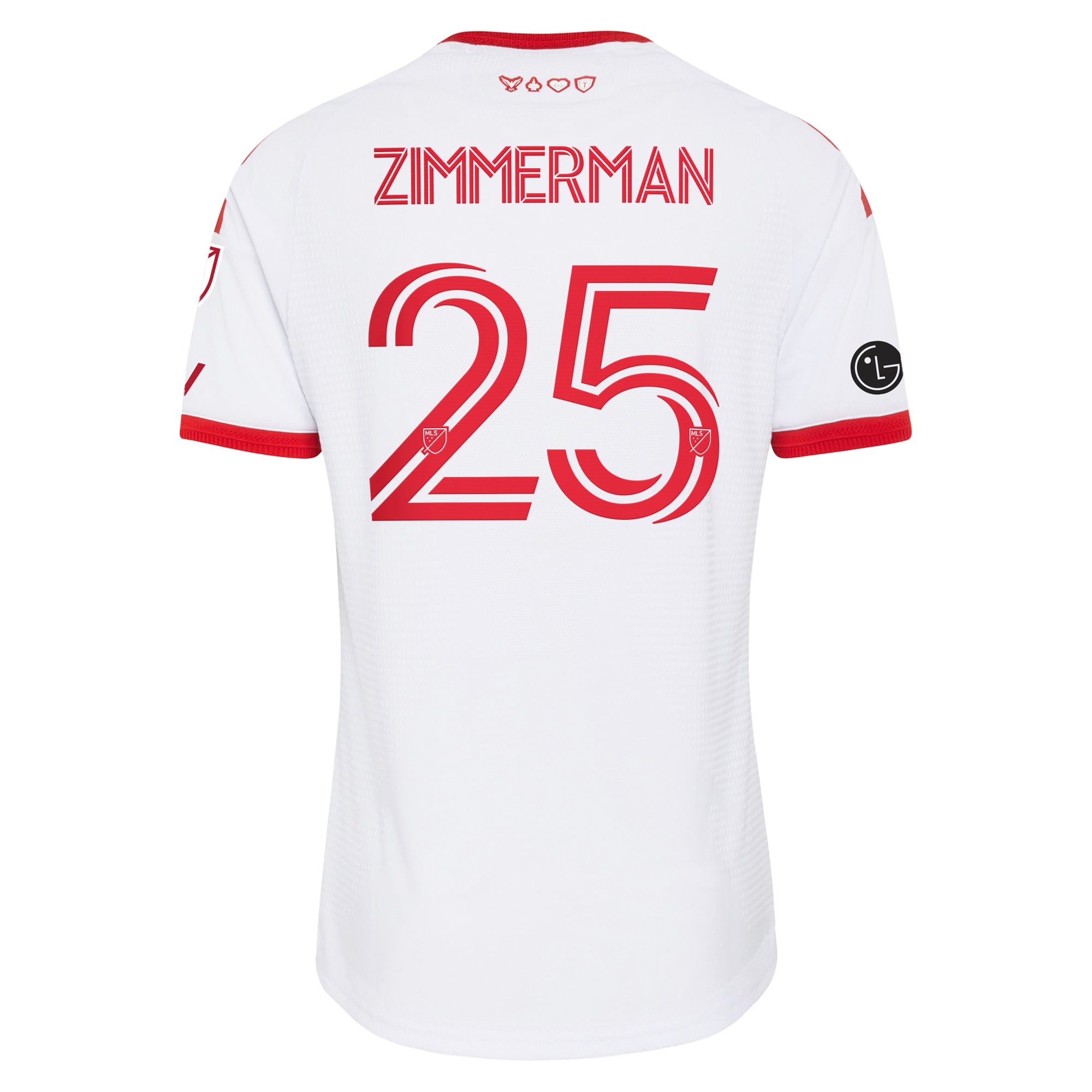 [JED] Walker Zimmerman Toronto FC 2026 Winter Kit On-Field Authentic Patch Jersey - White