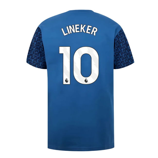 Spurs 2025-2026 Shirt (Blue) (Lineker 10) (Blue) | Comfortable