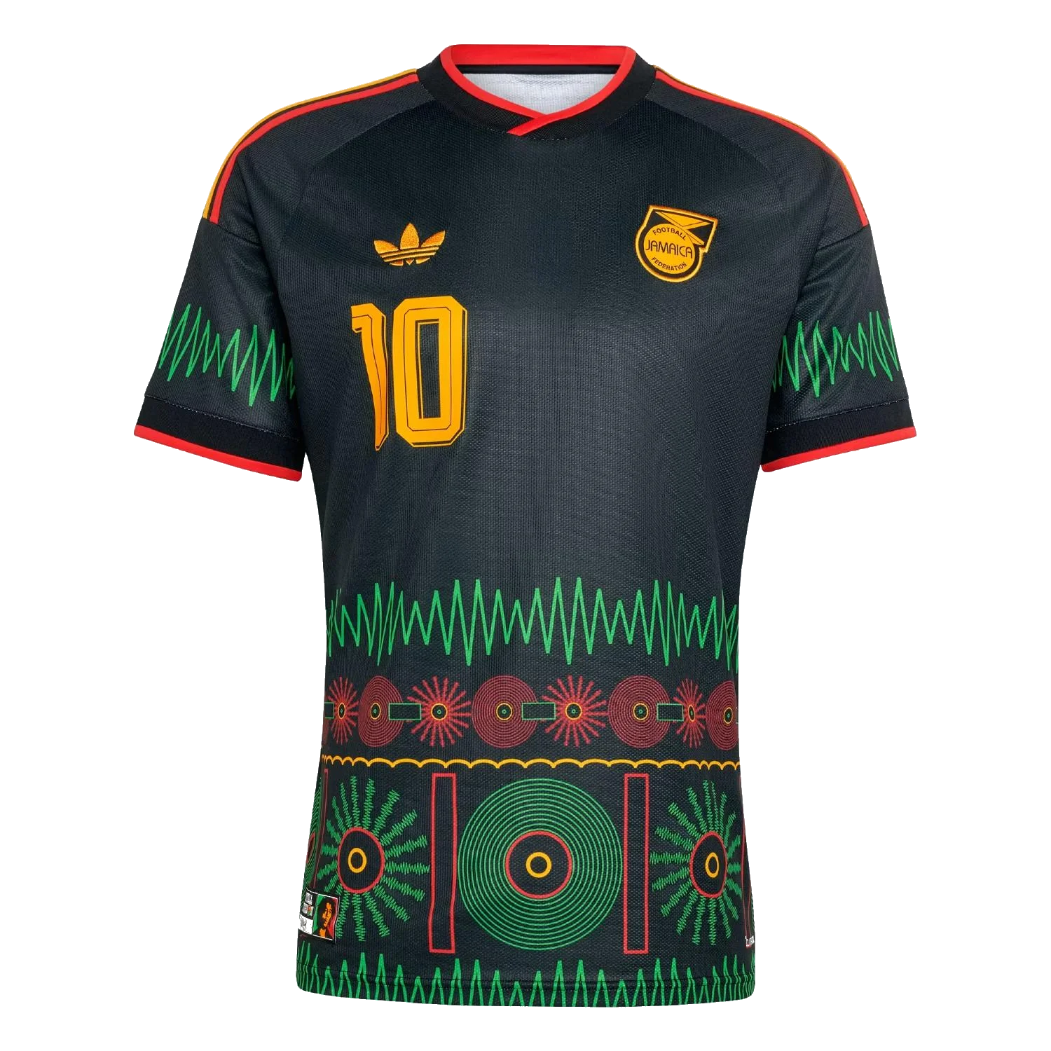 adidas Jamaica 26 Away Marley #10 Jersey - Men's Special Edition