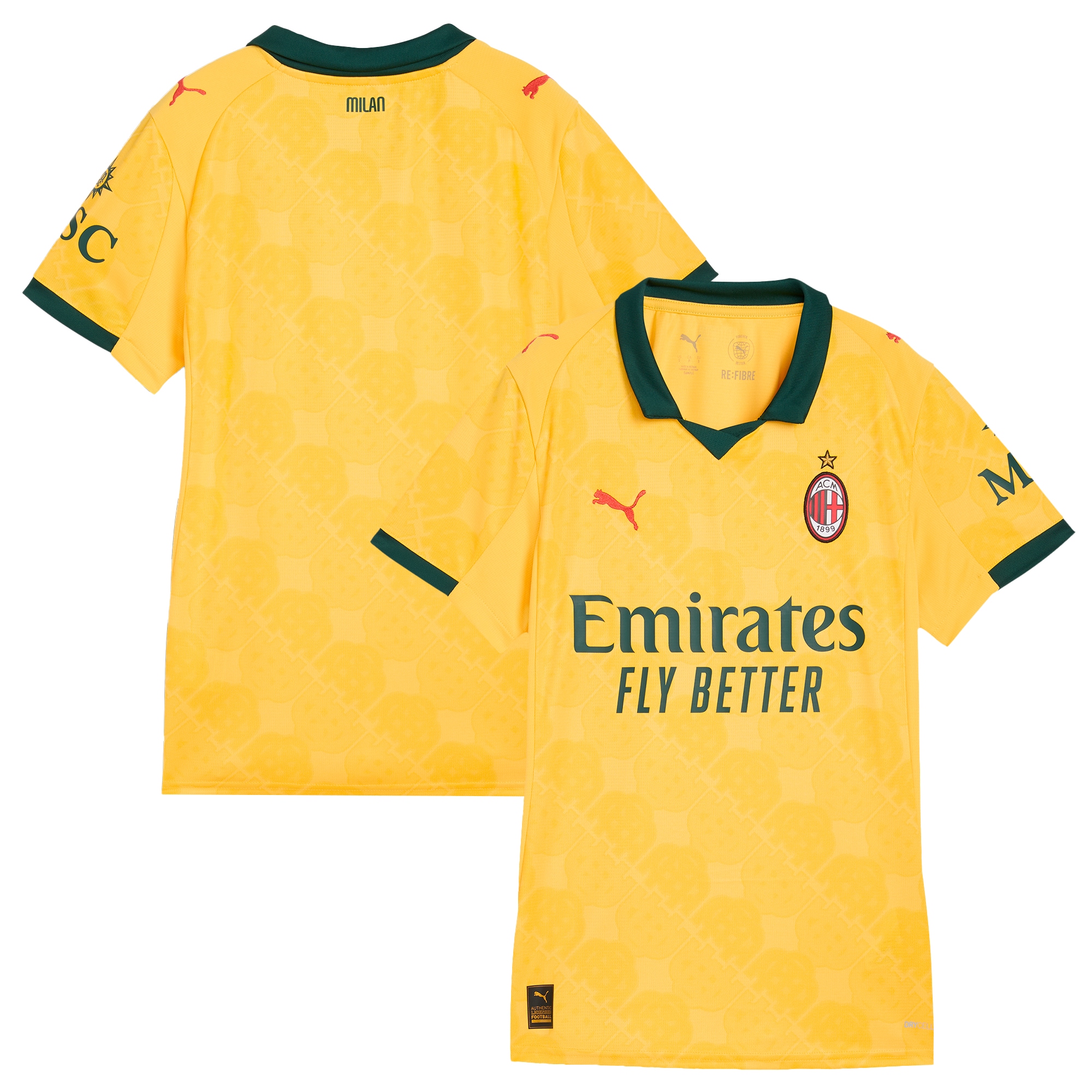 AC Milan Women's 2025 Performance Replica - Official Merchandise -