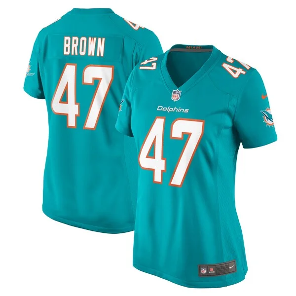 Performance None Game Jersey - Premium Aqua NFL Fan Jersey | Game D...