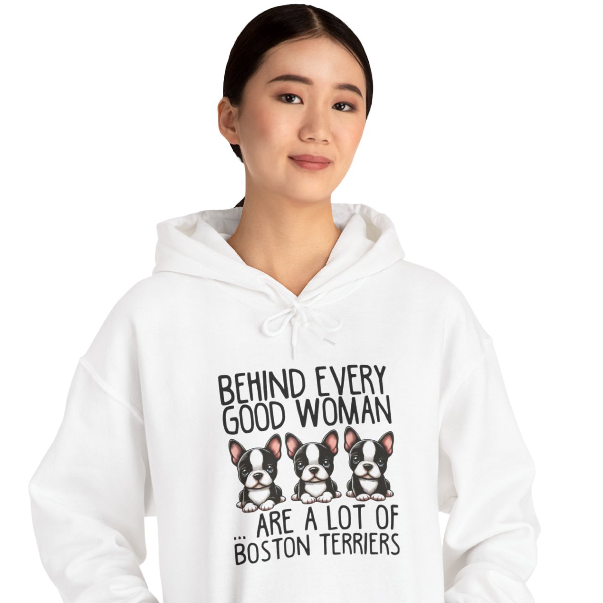 Lifestyle-Driven Hugo - Unisex Hoodie For Boston Terrier Lovers for Dog