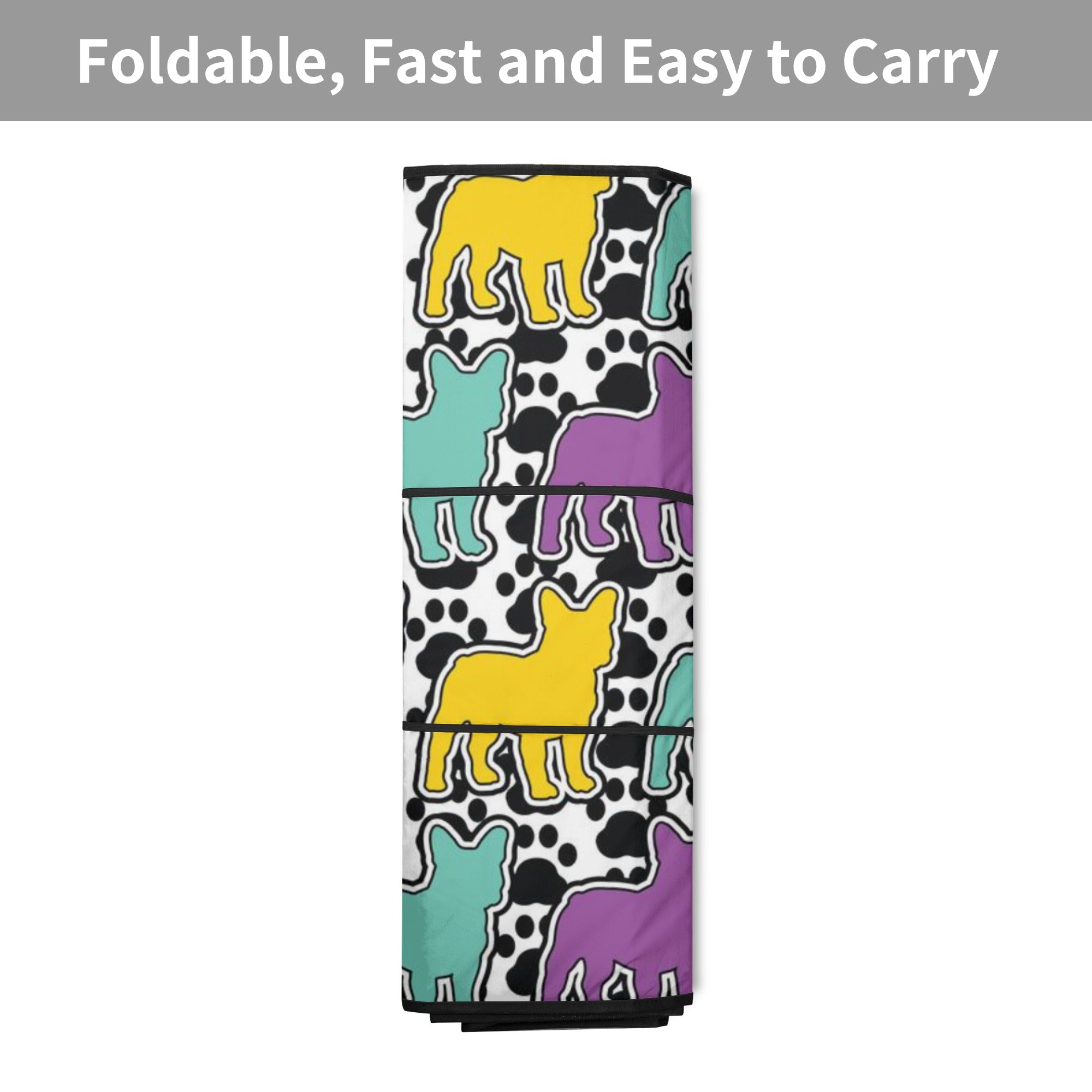 Vet-recommended Violet - Durable Car Auto Sun Shade Dog Supplies