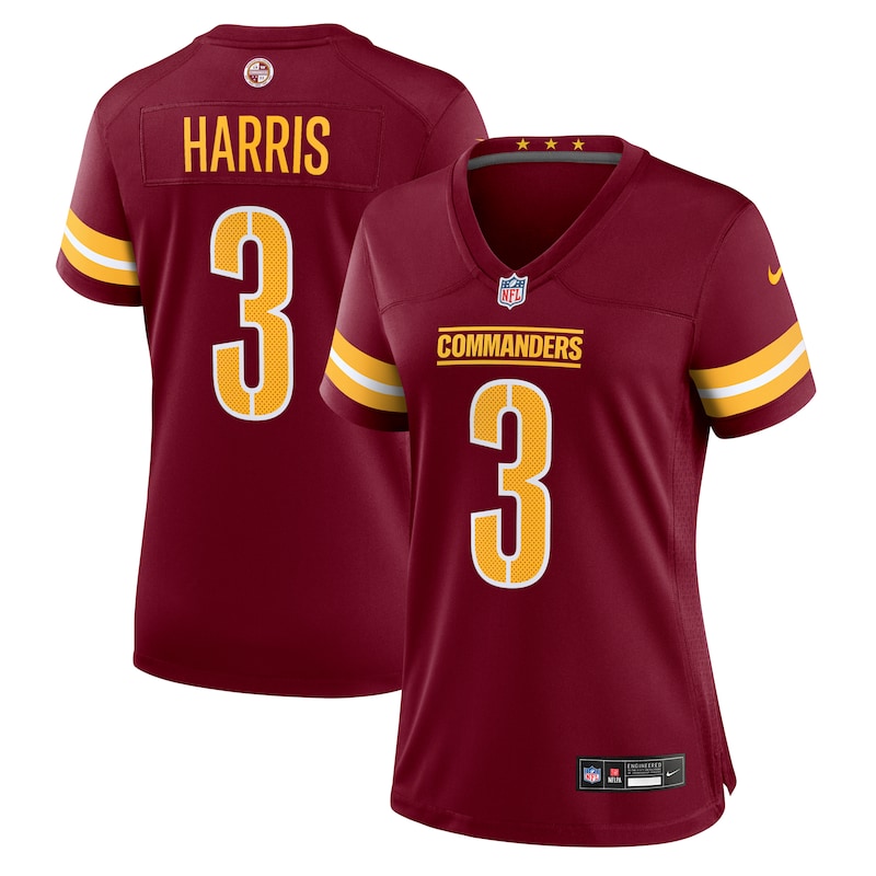 None Will Harris Fan Favorite WAS Commanders Genuine Jersey Game Day W