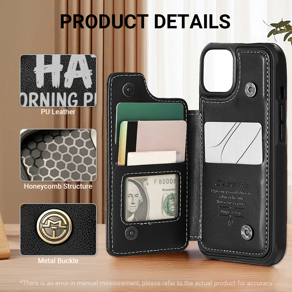 Everyday Bruno - Leather Wallet Case For For Iphone & Samsung for Casual