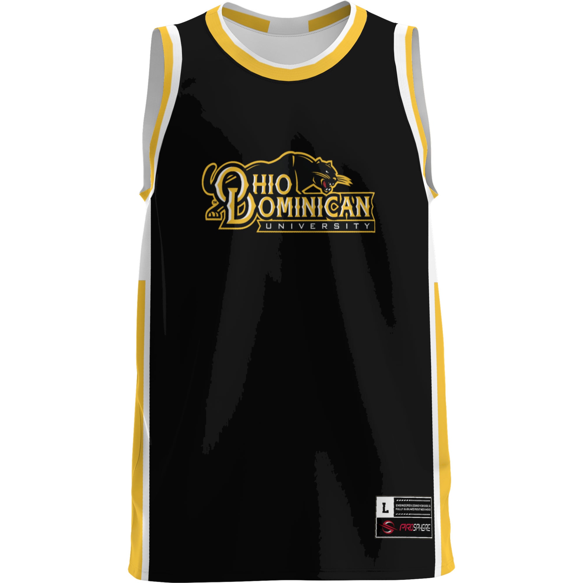 [DDG] Ohio Dominican Panthers GameDay Greats Lightweight Basketball Jersey - Gold