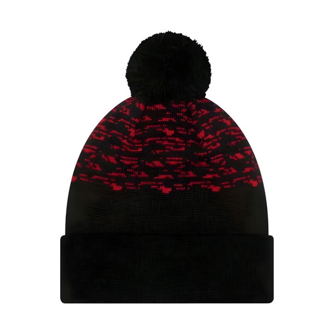 2022-2023 Manchester United Marl Bobble Cuff Beanie (Limited Edition)